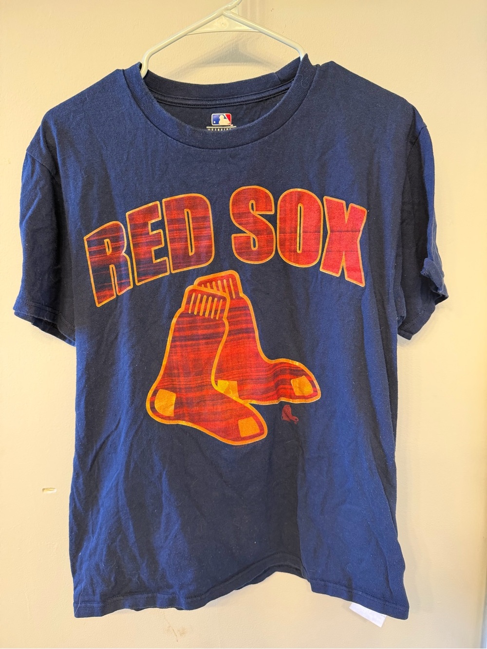 Genuine Merchandise Navy Blue Red Sox Graphic Tee